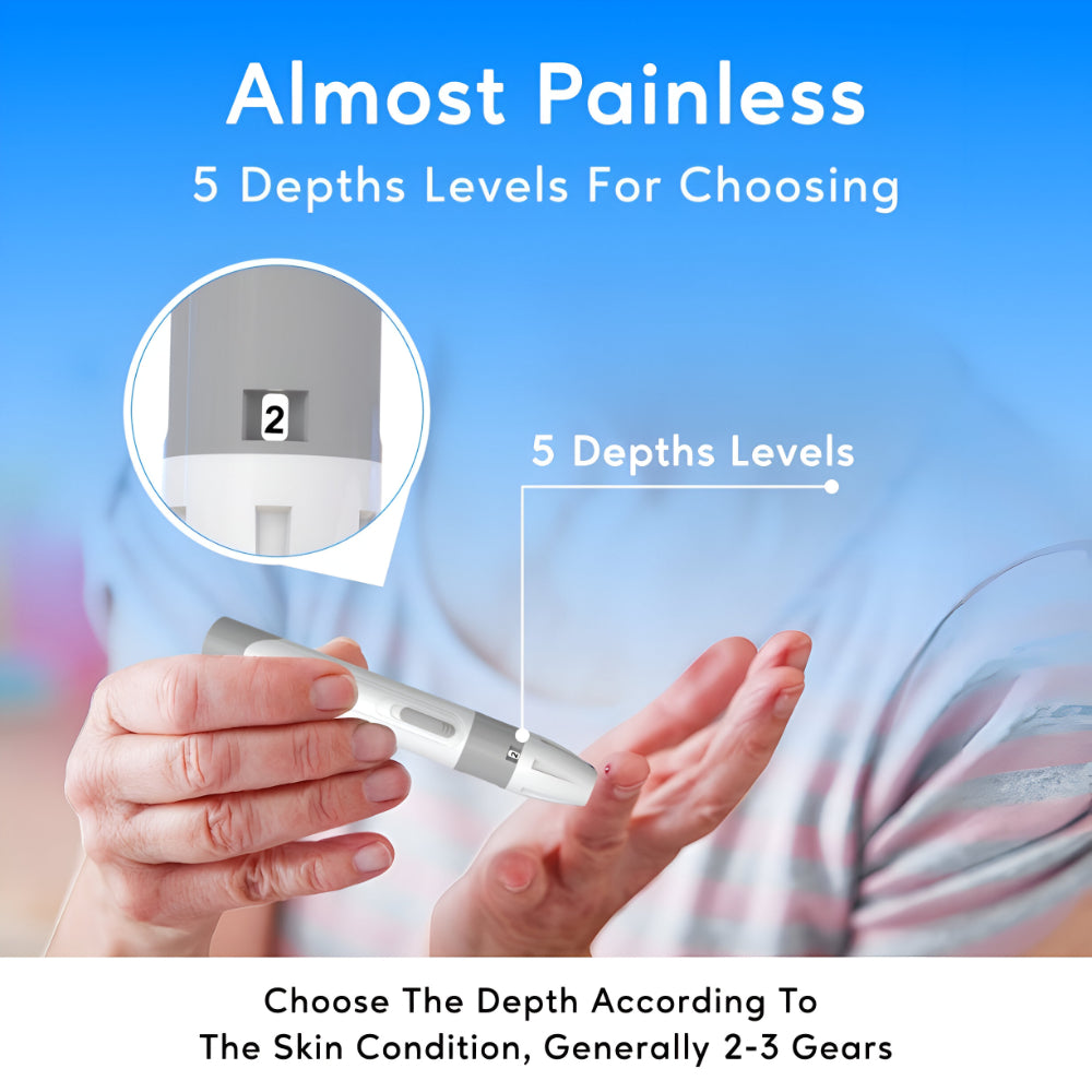 Smart Blood Sugar Monitor Kit for Effortless Testing