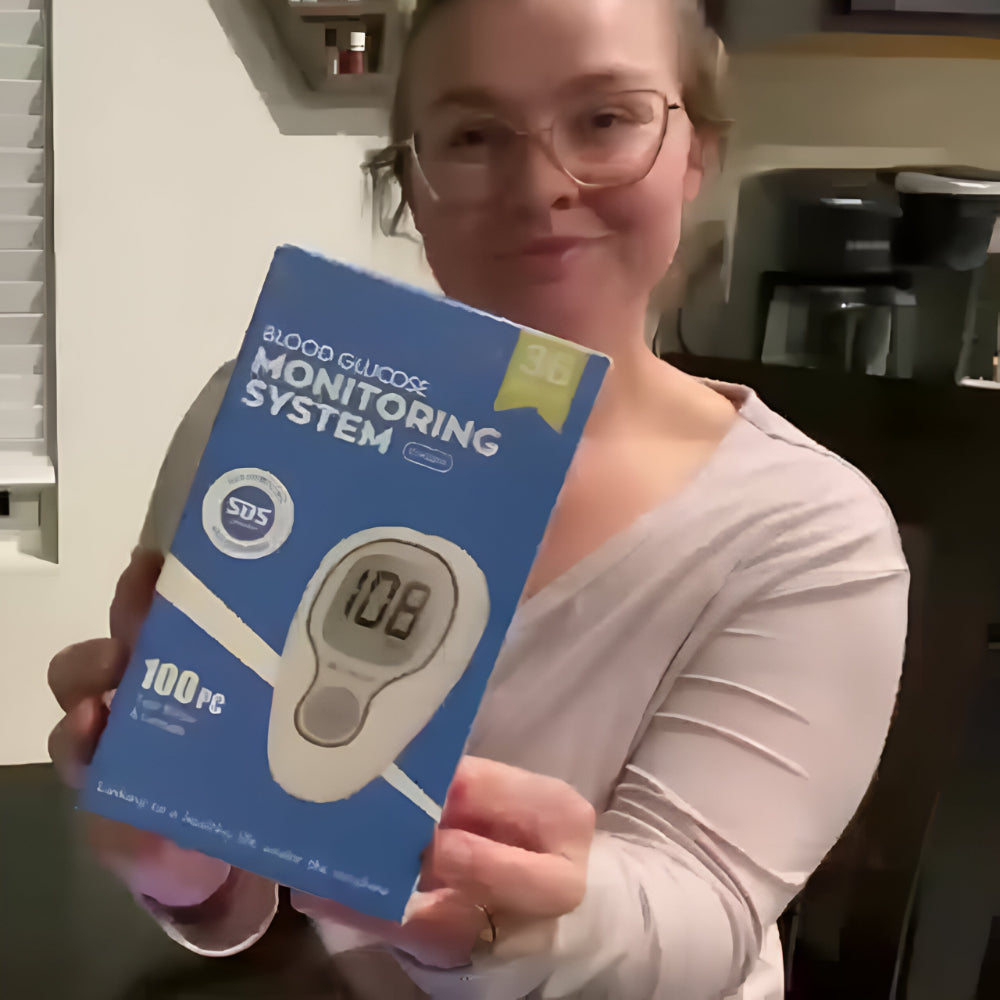 Smart Blood Sugar Monitor Kit for Effortless Testing