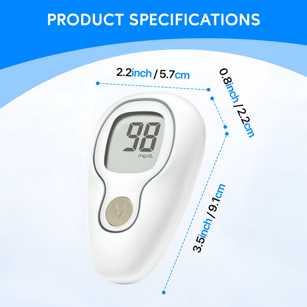 Smart Blood Sugar Monitor Kit for Effortless Testing