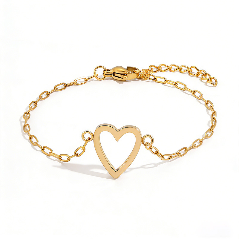 Intertwined Hearts Adjustable Couples Bracelet
