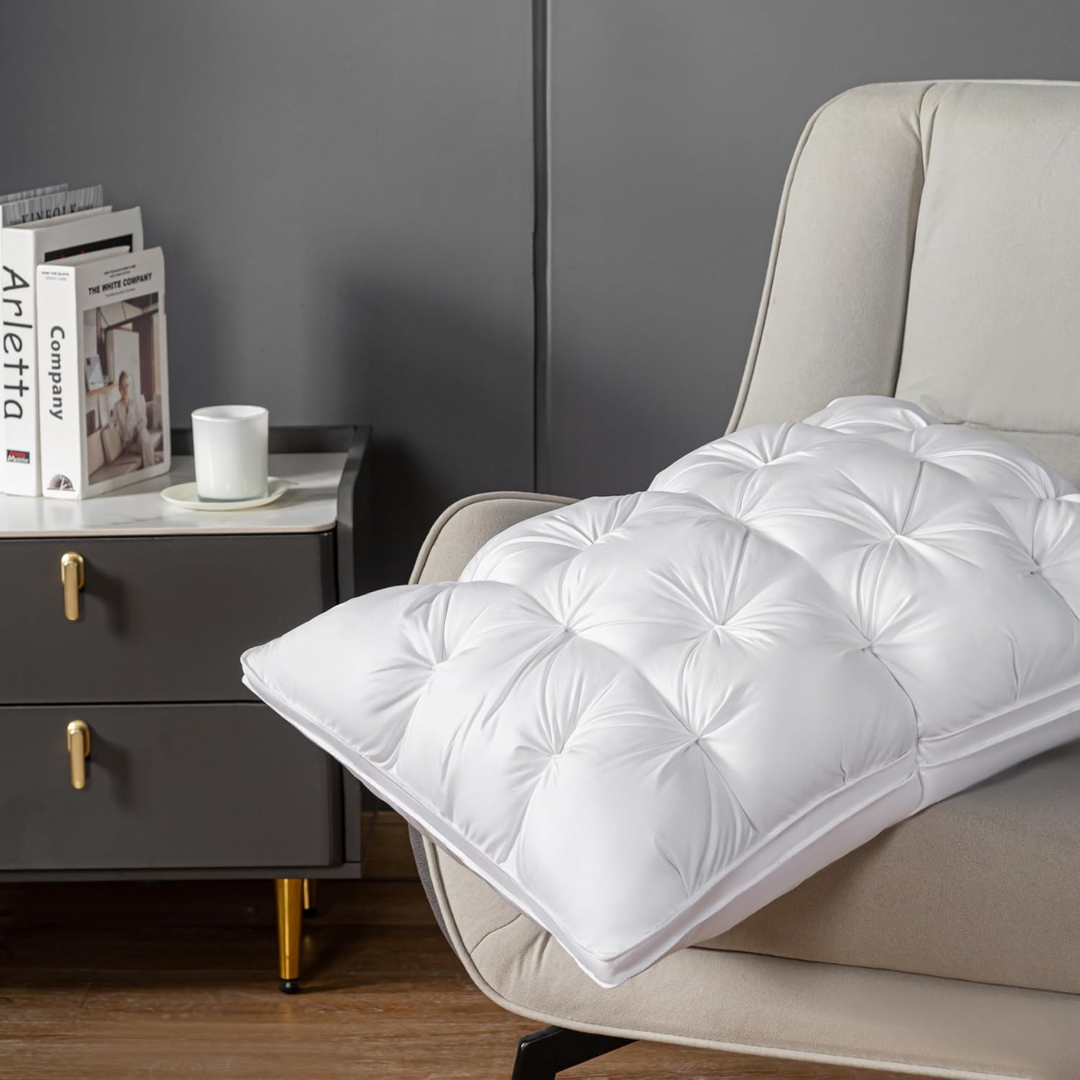 Luxurious Down Pillow with Silken Cover – Ultimate Sleep Experience