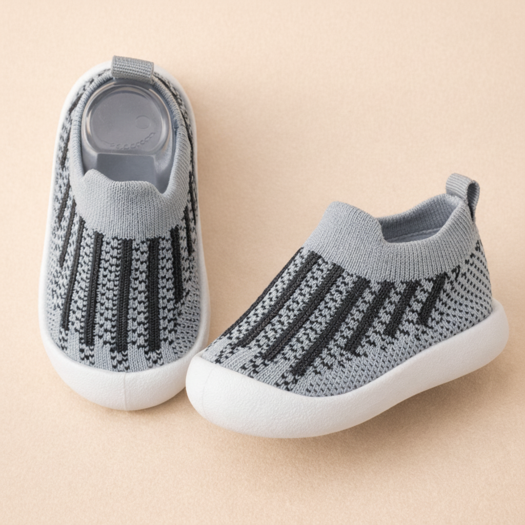 Breathable Kids' Sneakers for Active Playtime with Non-Slip Grip
