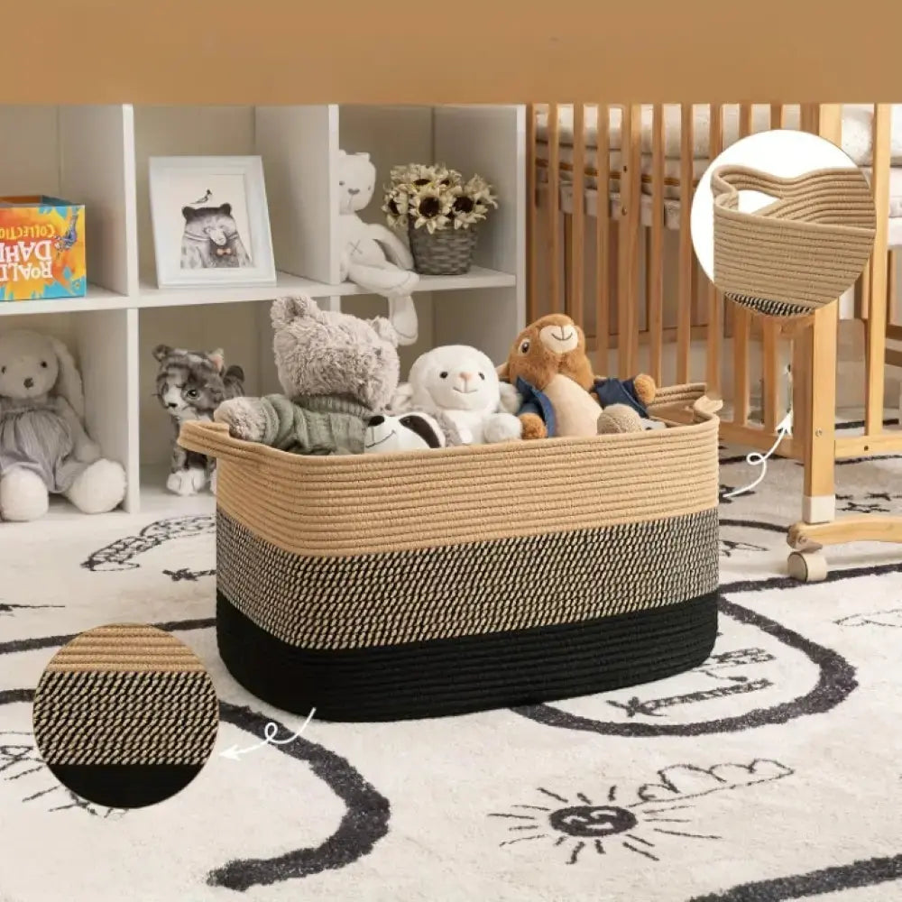 Spacious 55L Versatile Storage Basket