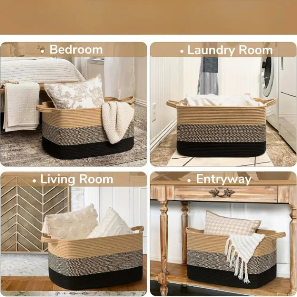 Spacious 55L Versatile Storage Basket