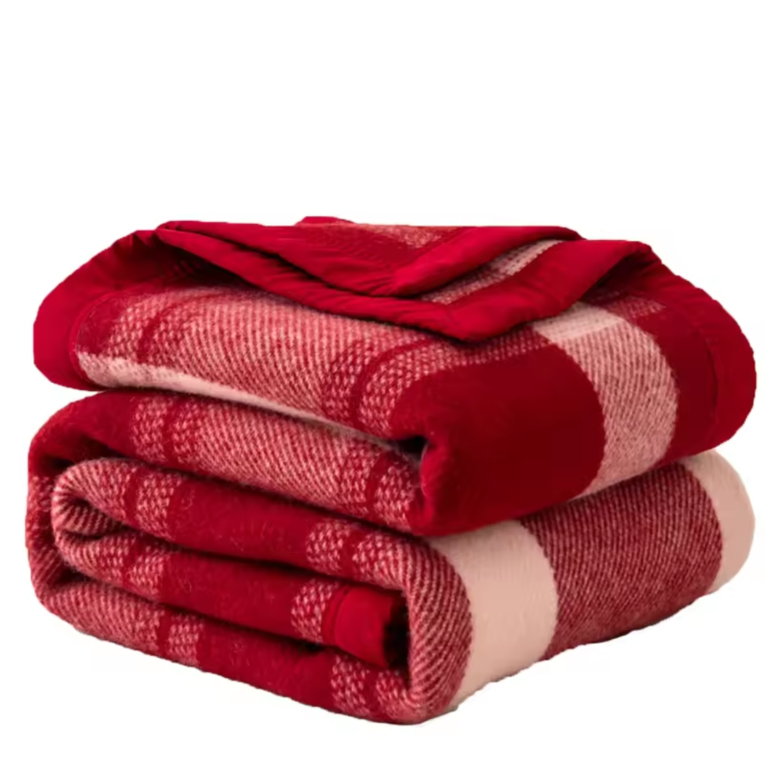 Cozy Large Wool Blanket - Perfect for Winter Warmth