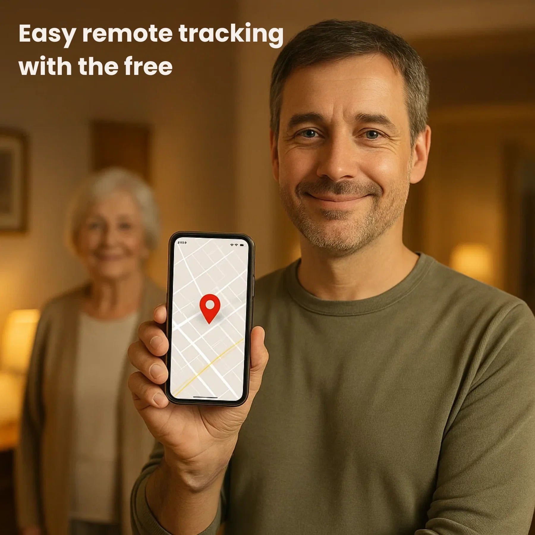 Smartwatch for Seniors with GPS Tracking and Fall Detection Features