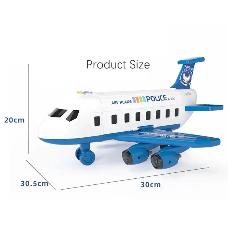 SkyHarmony Musical Stretchable Airplane Adventure Toy