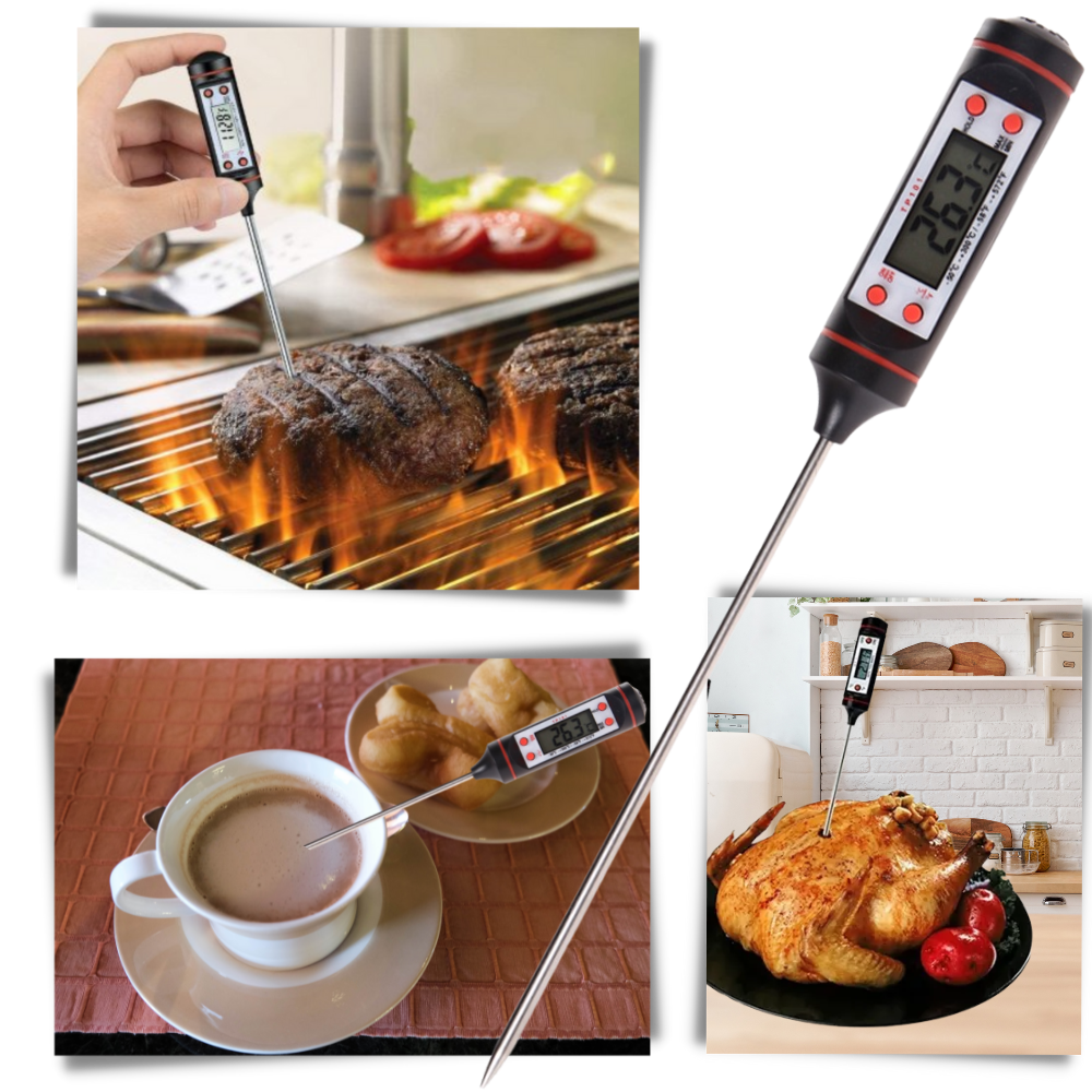Electronic Kitchen Thermometer for Cooking
