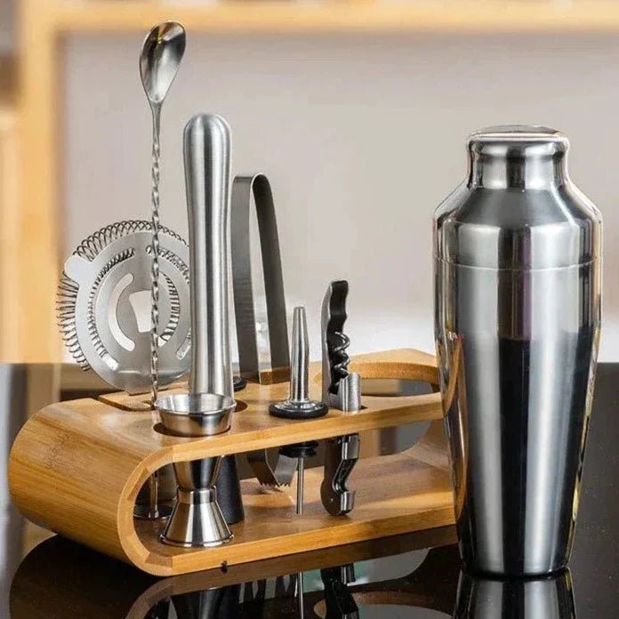 10-Piece Cocktail Set for Stylish Home Bartending
