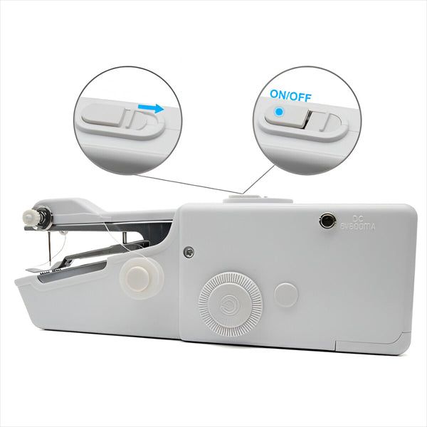 Compact Handheld Sewing Machine for Easy Stitching