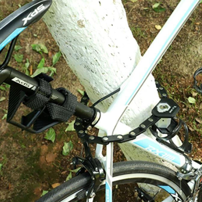 Collapsible Bicycle Security Lock