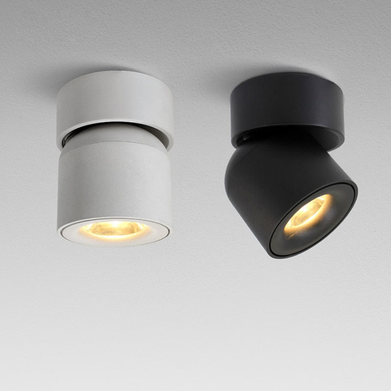 Sleek Surface-Mounted LED Spotlight for Stylish Spaces