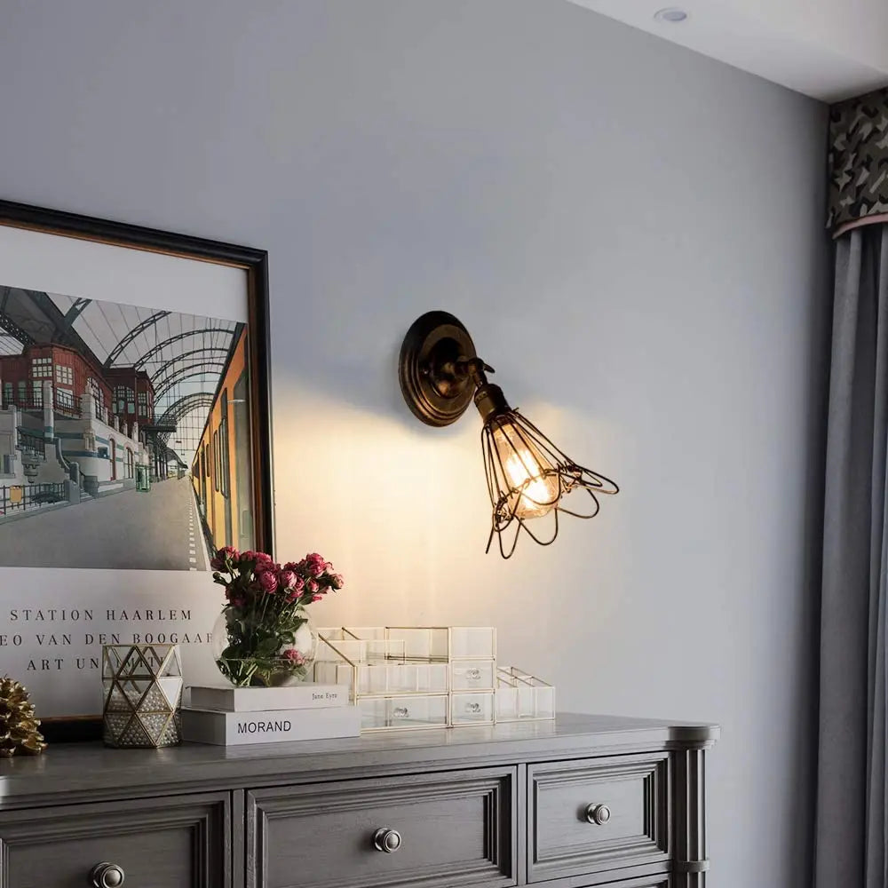 Rustic Kitchen Table Lamp