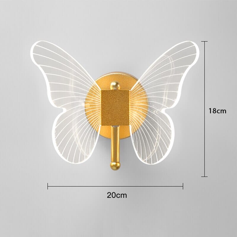 GlimmerWing LED Butterfly Wall Light Collection for Elegant Spaces
