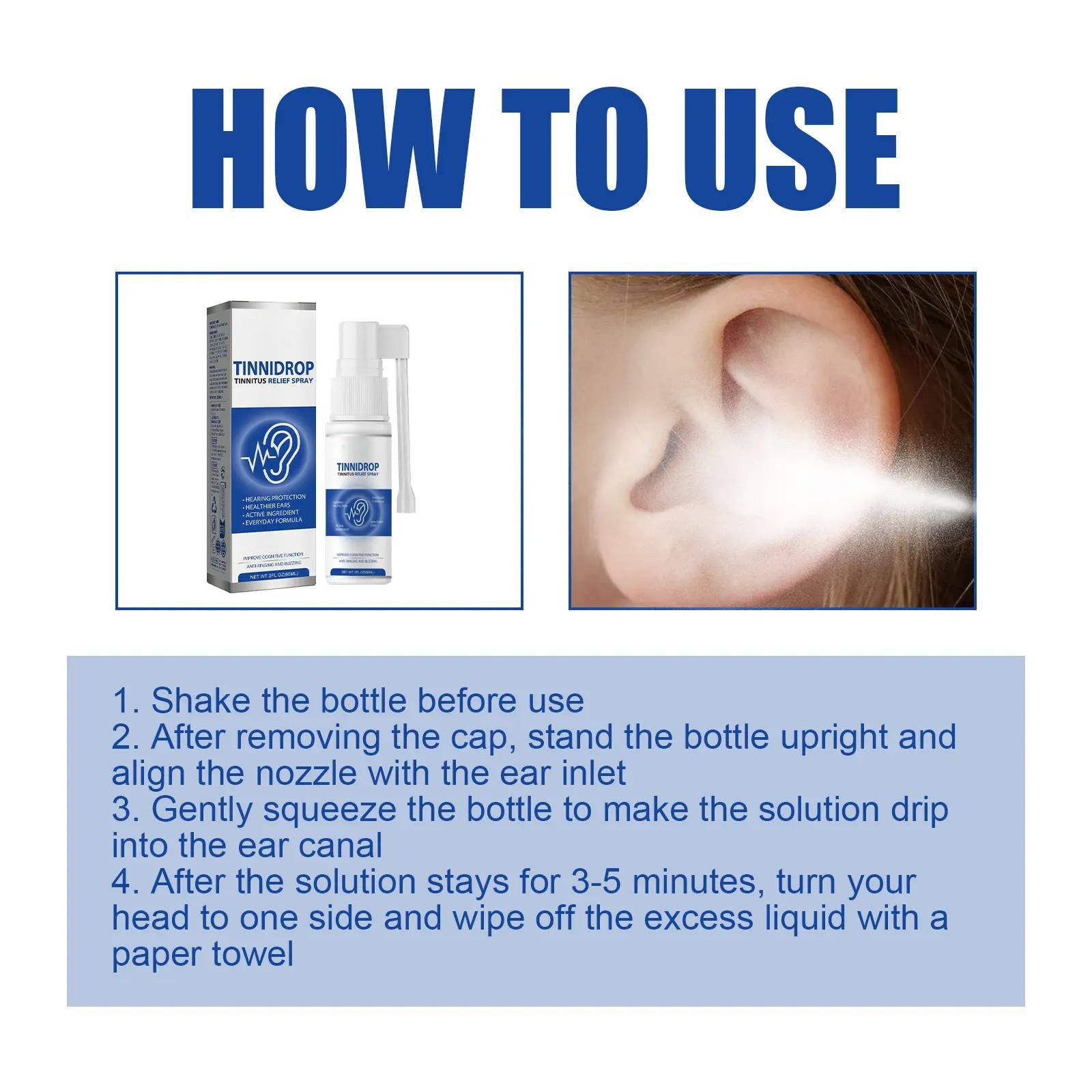 Dual-Set Ear Relief Drops for Tinnitus Support