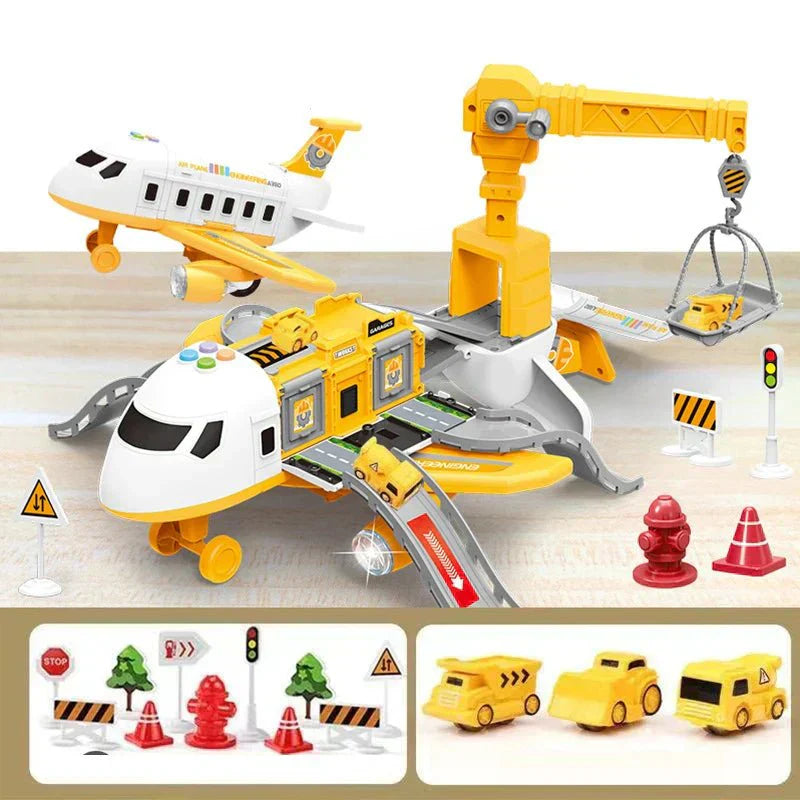 SkyHarmony Musical Stretchable Airplane Adventure Toy