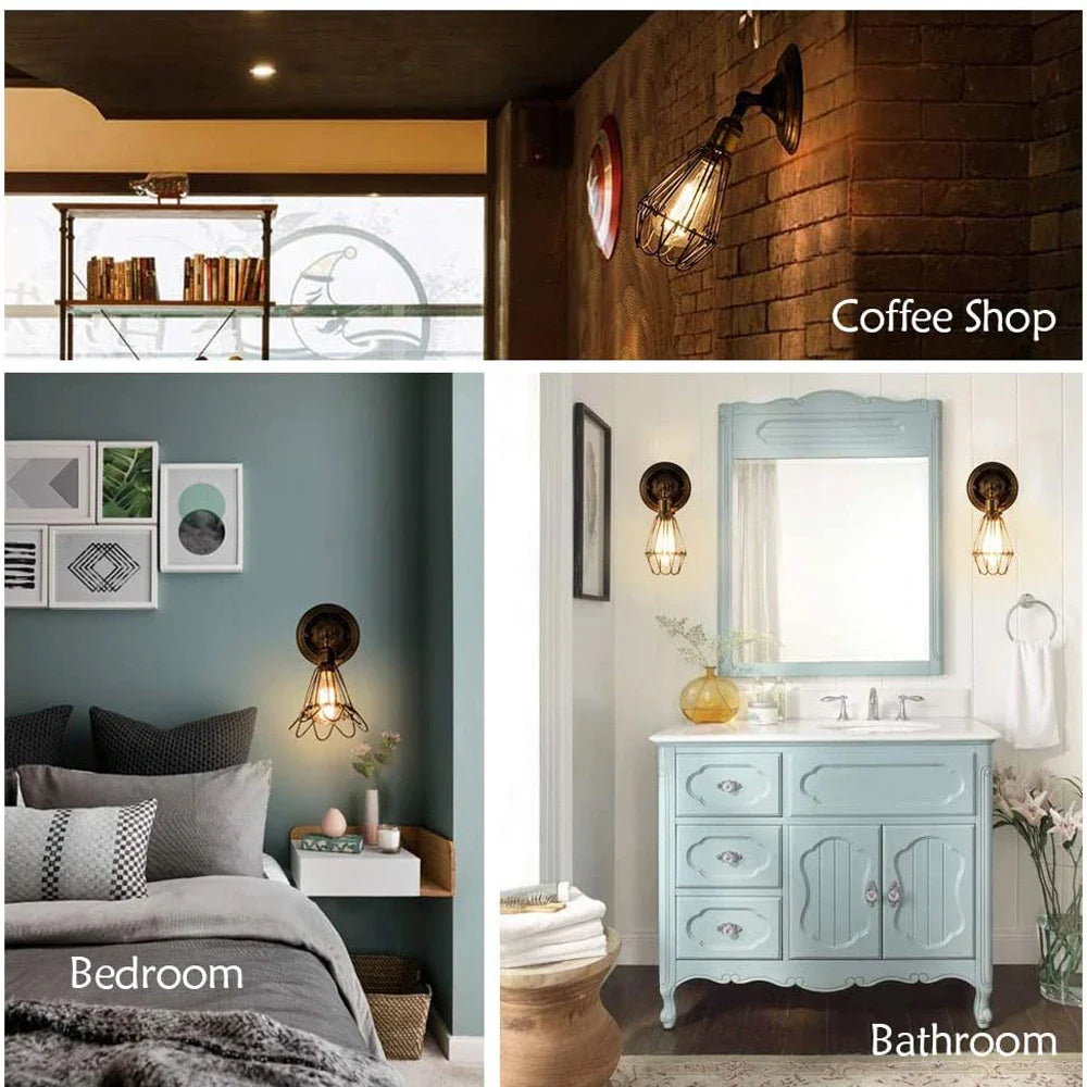 Rustic Kitchen Table Lamp