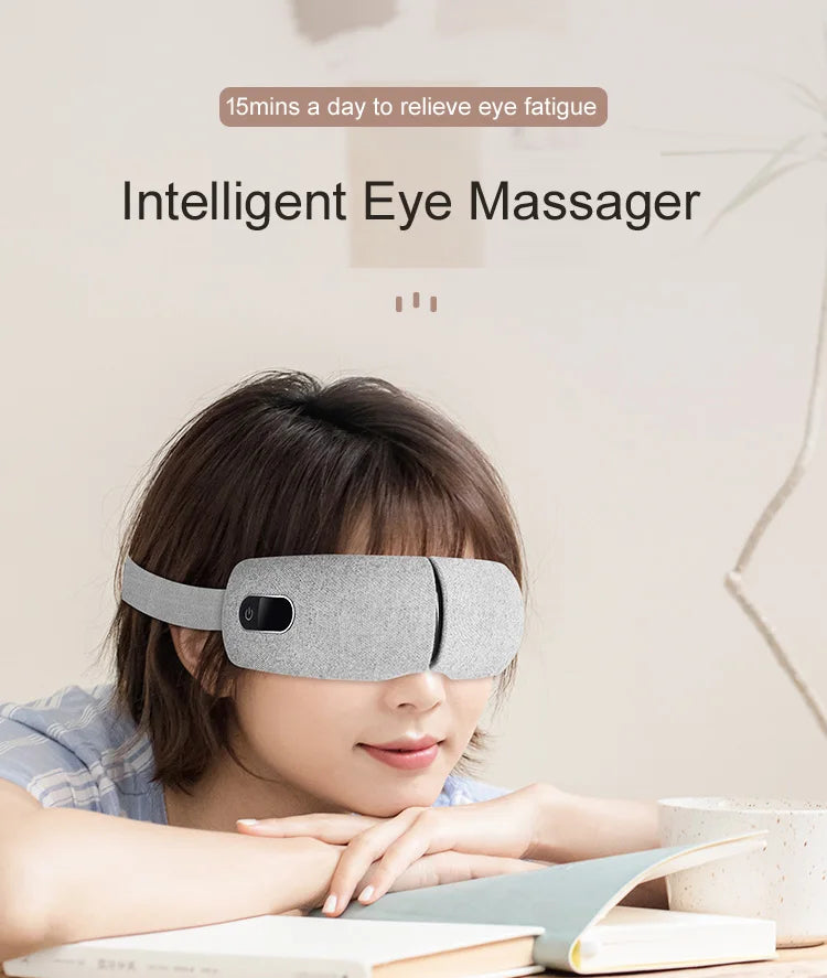 Graphene Heating Eye Massager with Three-Layer Airbags for Fatigue Relief