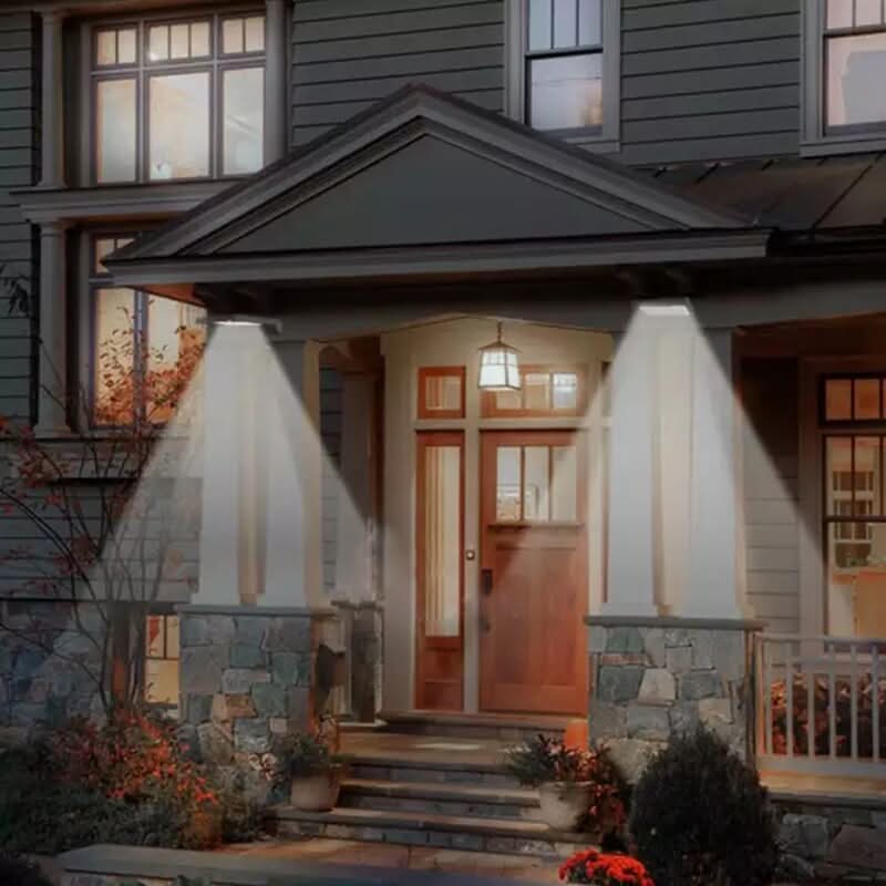 EcoLite Solar-Powered LED Outdoor Spotlight with Remote Control
