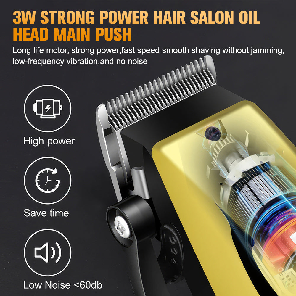 Rechargeable Wireless Hair Cutting and Grooming Kit