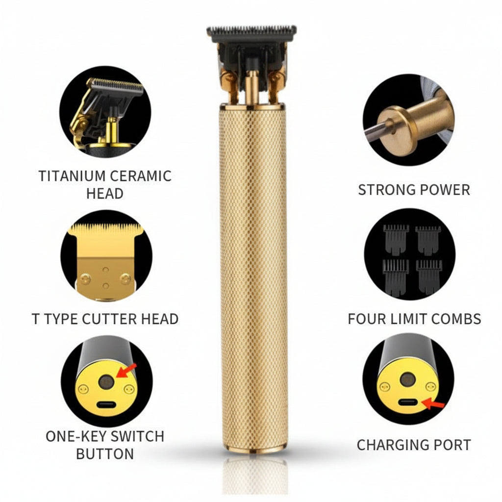Wireless EdgePro Trimmer for Perfect Beard Styling