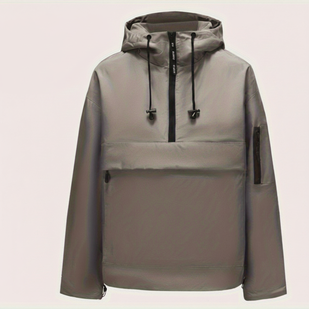 Everyday Hoodie Jacket with Convenient Zip Pocket