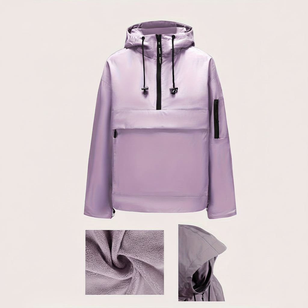 Everyday Hoodie Jacket with Convenient Zip Pocket