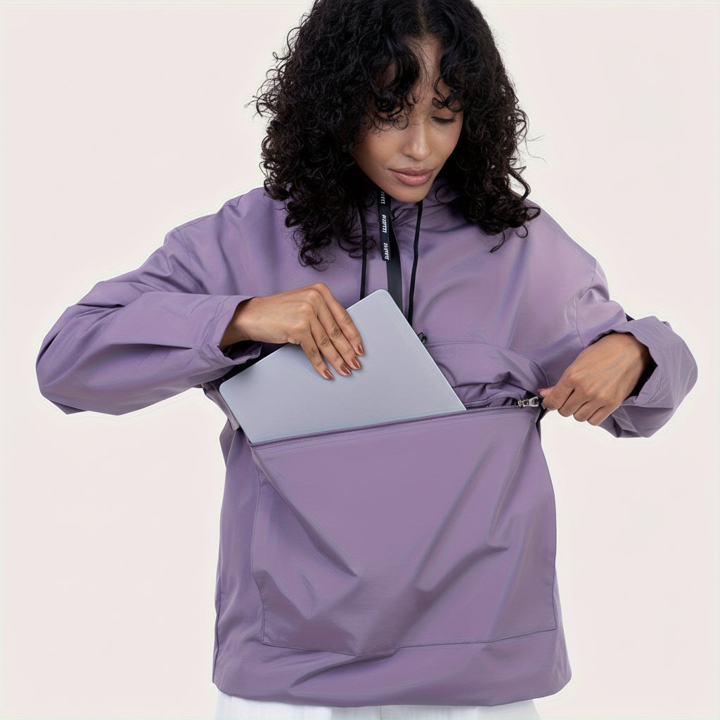 Everyday Hoodie Jacket with Convenient Zip Pocket
