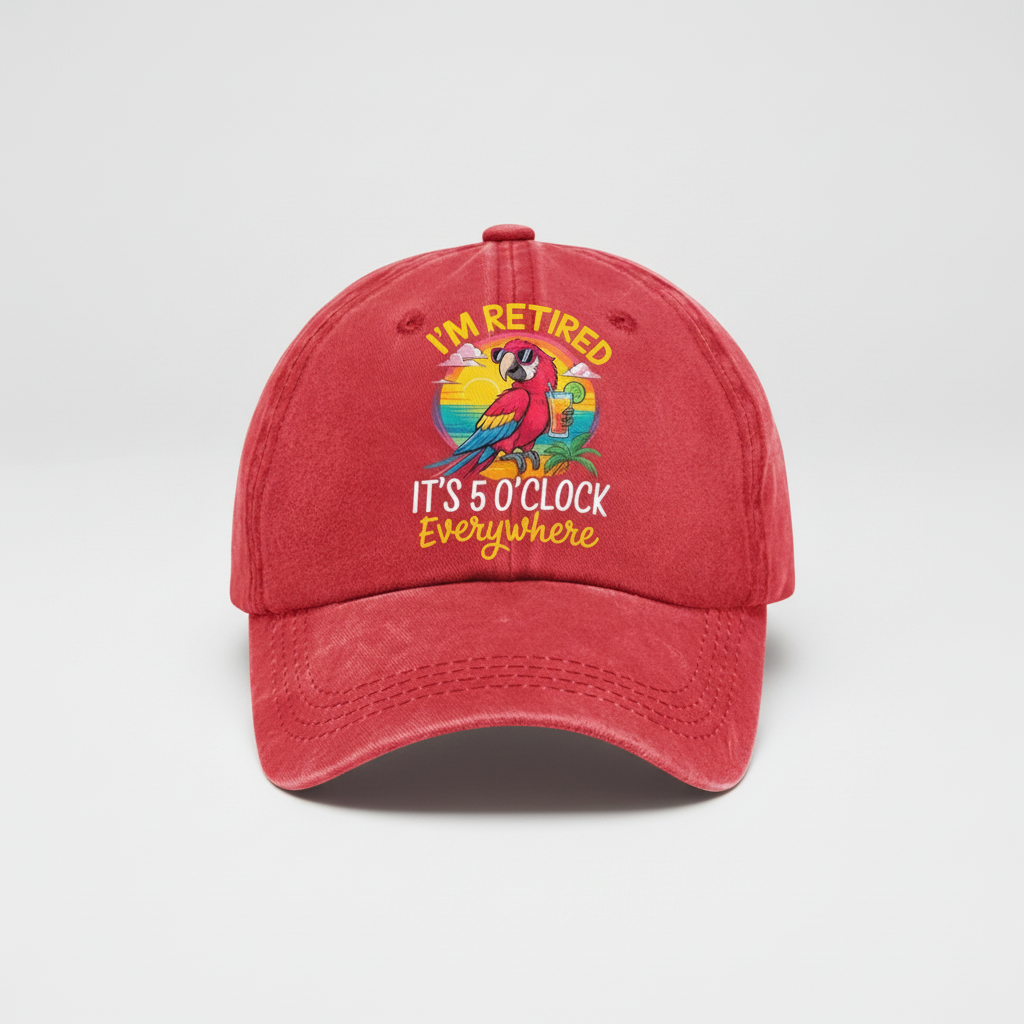Comfort-Fit Cotton Cap with Stylish Embroidery