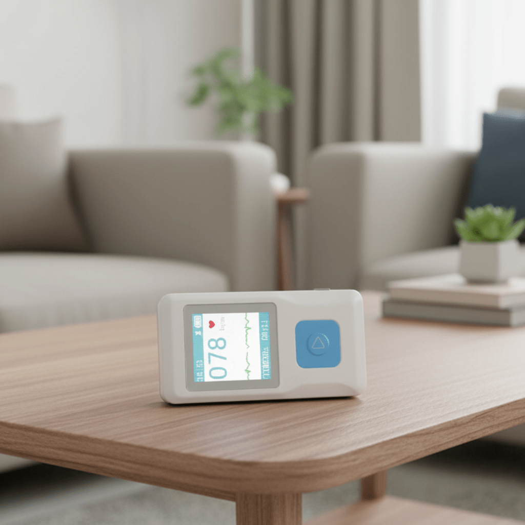 HeartSync Home ECG Monitor with Bluetooth Connectivity