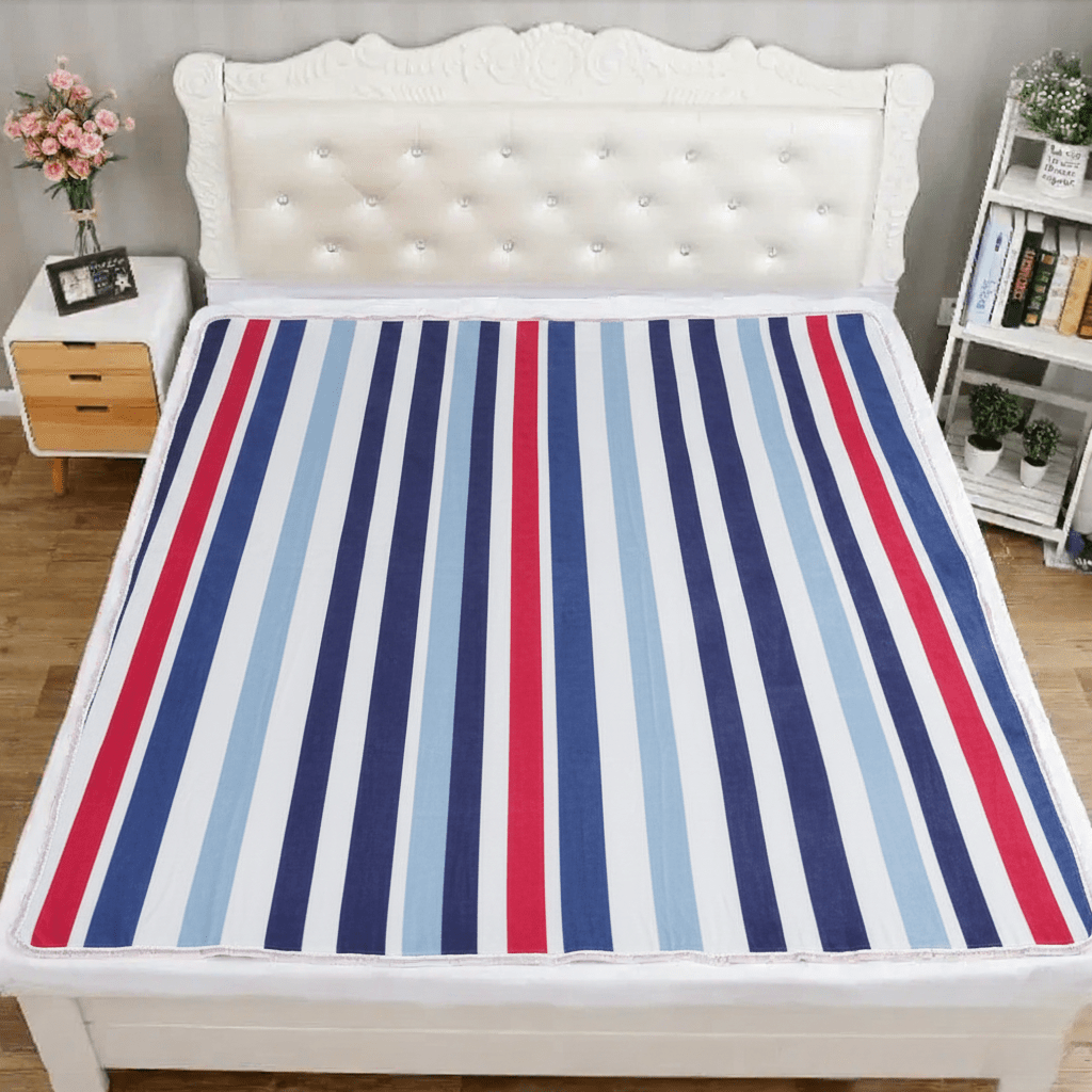 CozyNest Plush Electric Blanket with Smart Heat Settings