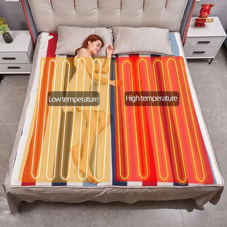 CozyNest Plush Electric Blanket with Smart Heat Settings