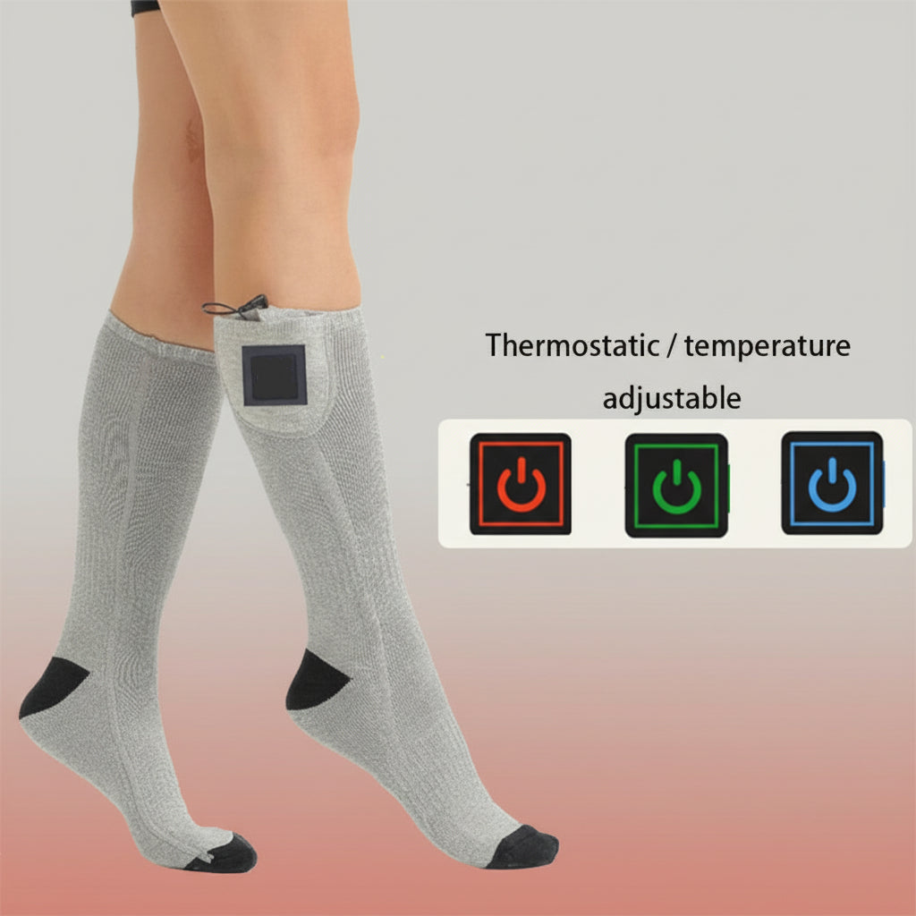 All-Day Rechargeable Thermal Socks for Ultimate Winter Comfort