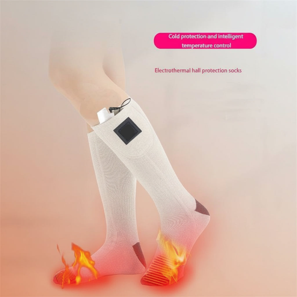 All-Day Rechargeable Thermal Socks for Ultimate Winter Comfort