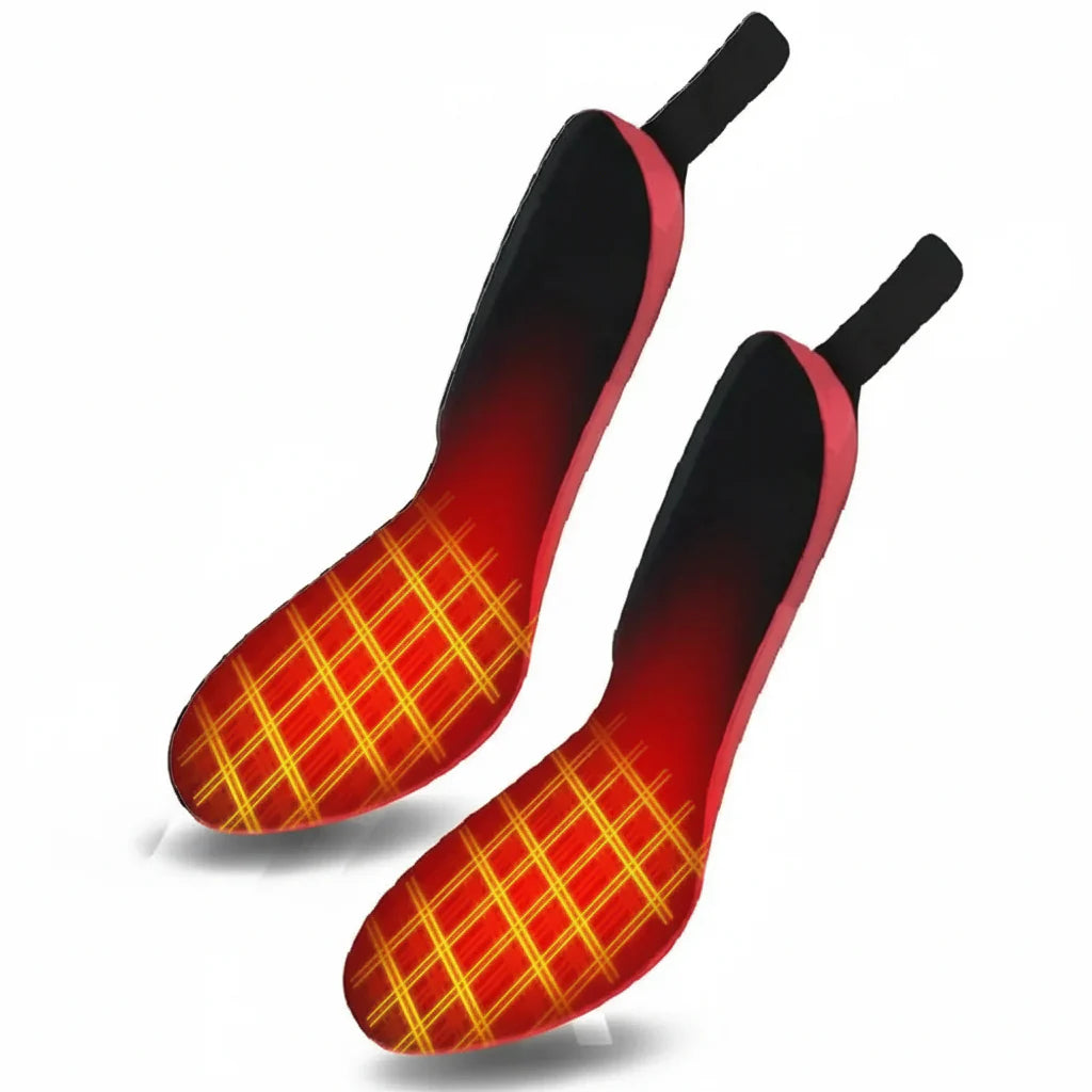 Wireless Rechargeable Heated Insoles for Ultimate Comfort