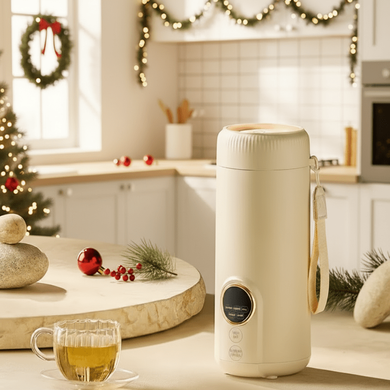 TravelMate Compact Electric Kettle for Quick Boiling