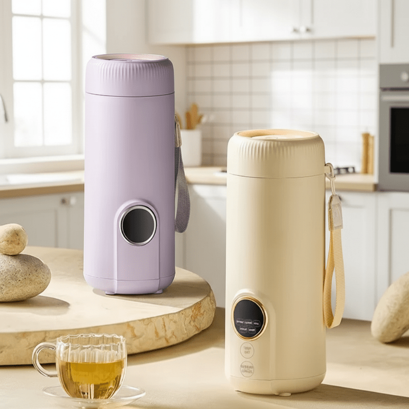 TravelMate Compact Electric Kettle for Quick Boiling