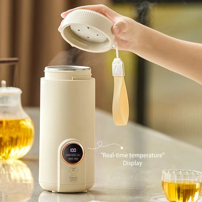 TravelMate Compact Electric Kettle for Quick Boiling