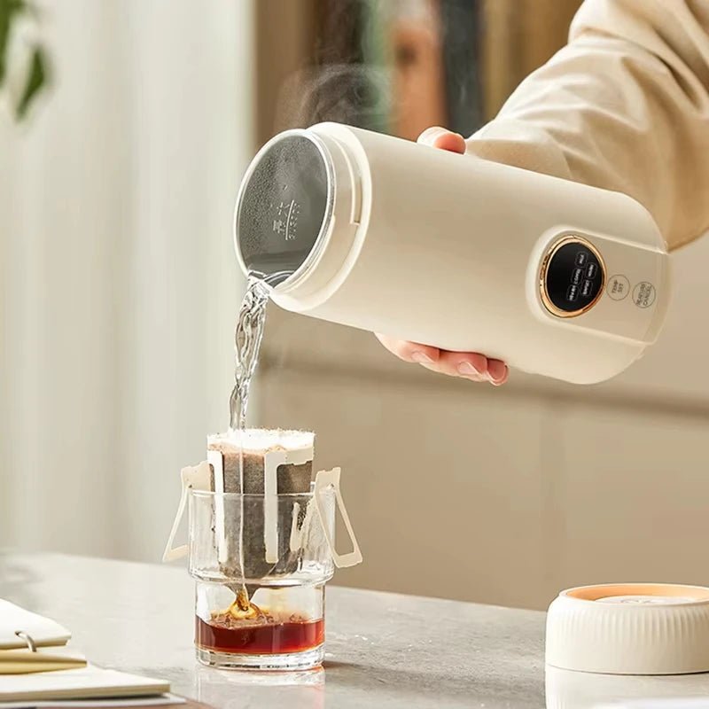 TravelMate Compact Electric Kettle for Quick Boiling