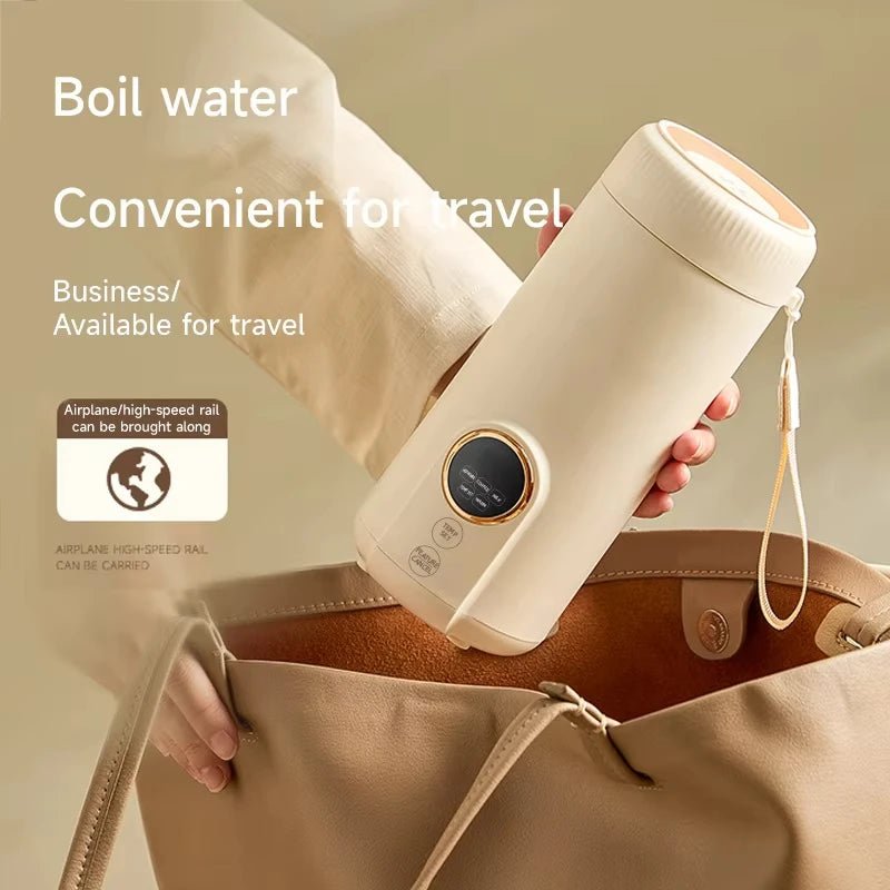 TravelMate Compact Electric Kettle for Quick Boiling