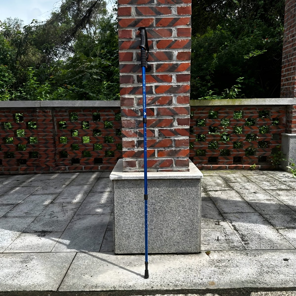 Lightweight Adjustable Trekking Poles with Shock Absorption for Hiking
