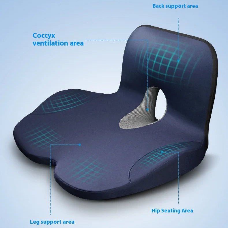 ComfortAlign L-Shaped Support Pillow for Waist and Hip Relief