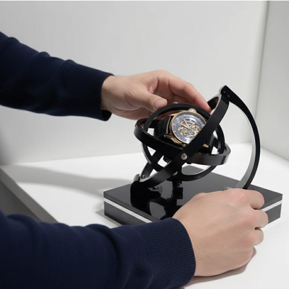 EliteTime Automatic Watch Winder with Silent Functionality