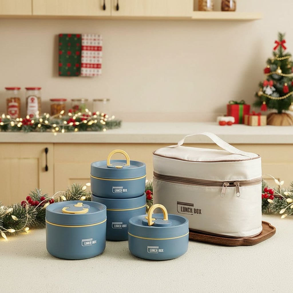 HeatKeeper Duo Insulated Lunch Container for Extended Warmth
