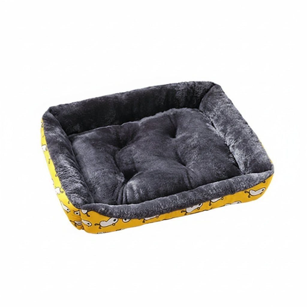 CozyNest Plush Dog Bed for All-Season Comfort