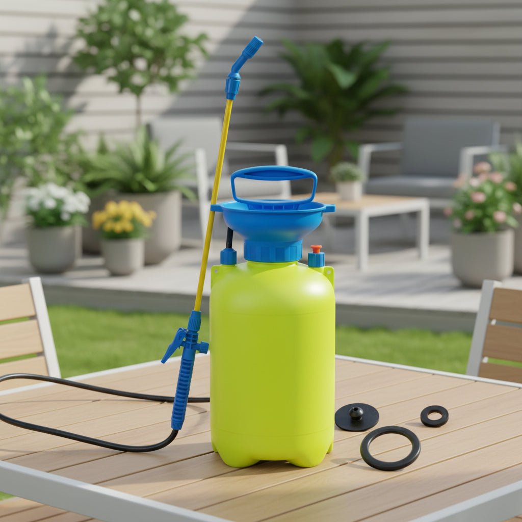 EcoSpray Max 5L High-Pressure Garden Sprayer with Dual Functionality