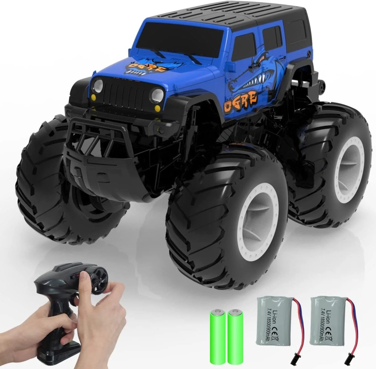 All-Terrain SplashMaster 4WD Remote Control Vehicle
