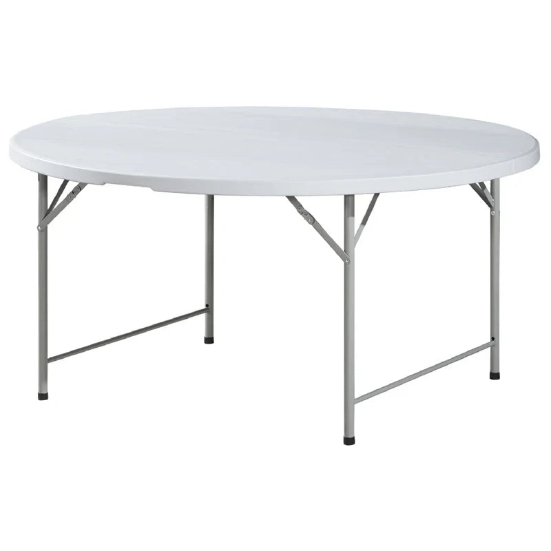 Portable 4ft Round Folding Table – Versatile HDPE for Indoor & Outdoor