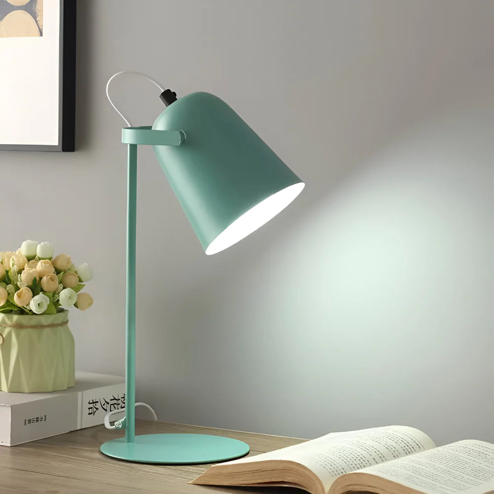 Sleek Adjustable Desk Lamp with Rotating Shade
