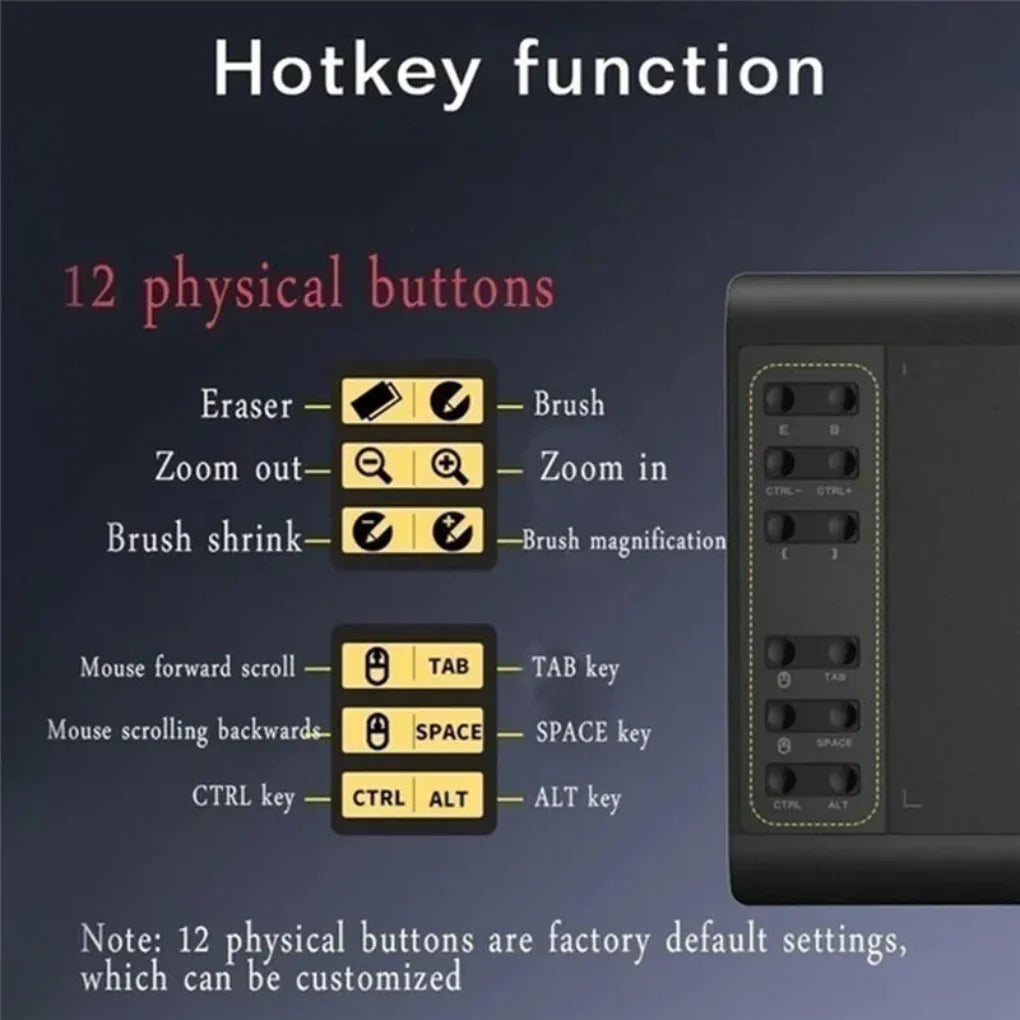 Ultimate Digital Drawing Tablet with Natural Touch Stylus